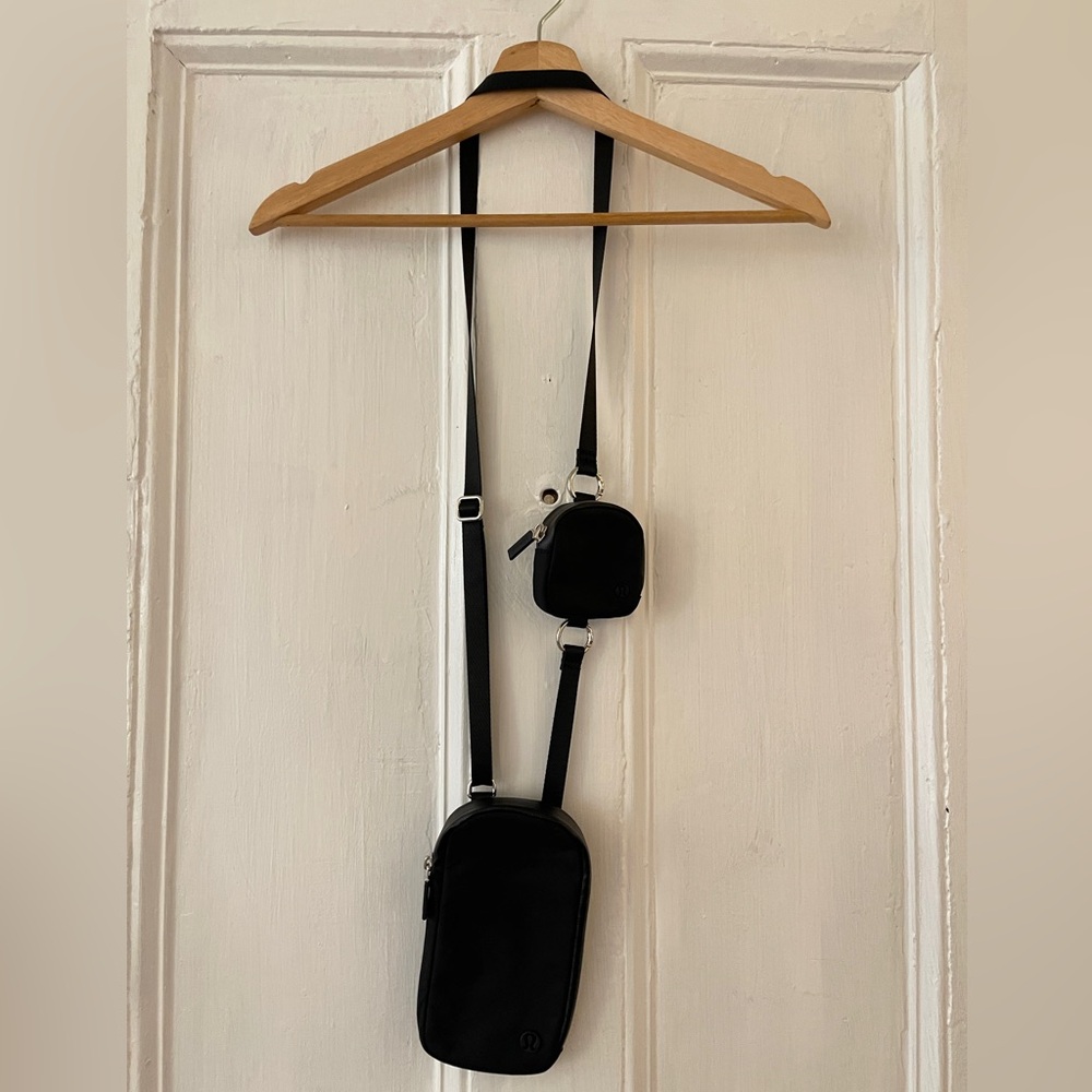 Black Crossbody Bag Set
